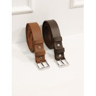 Women's leather belts