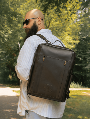 Лімітована чоловіча колекція у італійській шкірі