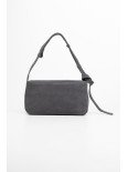 Жіноча замшева сумка "Рима" сіра Жіноча замшева сумка "Рима" сіра