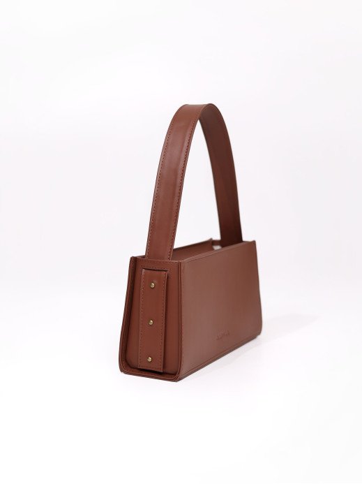 Жіноча шкіряна сумка "Турин" у лімітованому коньячному Жіноча шкіряна сумка "Турин" у лімітованому коньячному