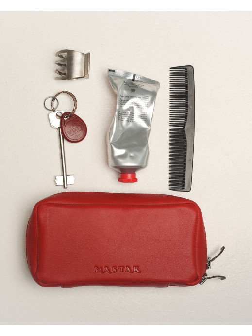 Шкіряний чохол для окулярів|органайзер у лімітованому червоному Шкіряний чохол для окулярів|органайзер у лімітованому червоному