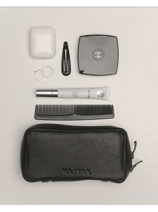 Шкіряний чохол для окулярів|органайзер у лімітованому чорному Шкіряний чохол для окулярів|органайзер у лімітованому чорному