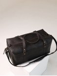 Шкіряна дорожня сумка "Барселона" у вінтажному коричневому Шкіряна дорожня сумка "Барселона" у вінтажному коричневому