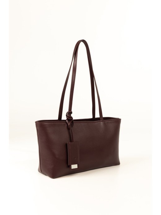 Жіноча сумка "Фрагмент" шкіряна бордова Жіноча сумка "Фрагмент" шкіряна бордова