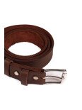 Коньячний жіночий шкіряний ремінь Коньячний жіночий шкіряний ремінь