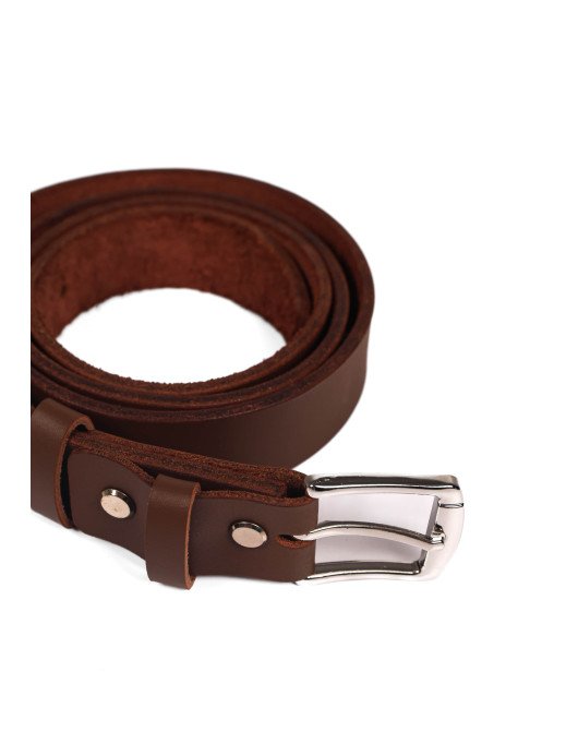 Коньячний жіночий шкіряний ремінь Коньячний жіночий шкіряний ремінь