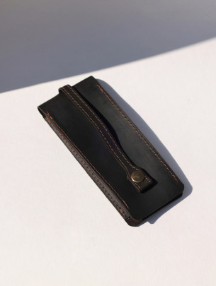 Шкіряна ключниця у вінтажному коричневому Шкіряна ключниця у вінтажному коричневому