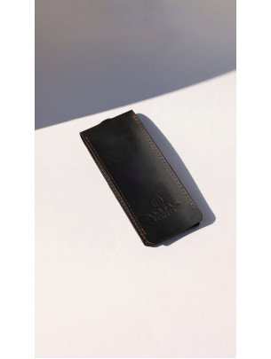 Шкіряна ключниця у вінтажному коричневому