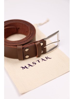 Коньячний чоловічий шкіряний ремінь Коньячний чоловічий шкіряний ремінь