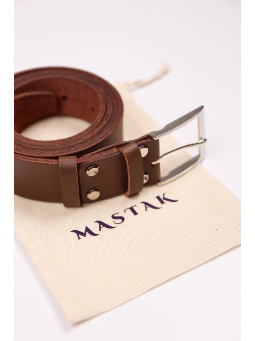 Коньячний чоловічий шкіряний ремінь Коньячний чоловічий шкіряний ремінь