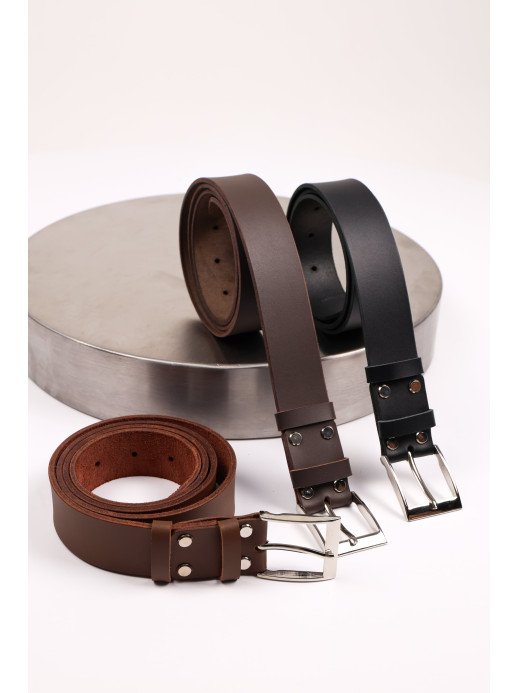 Набір чоловічих ременів "Perfect" Набір чоловічих ременів "Perfect"