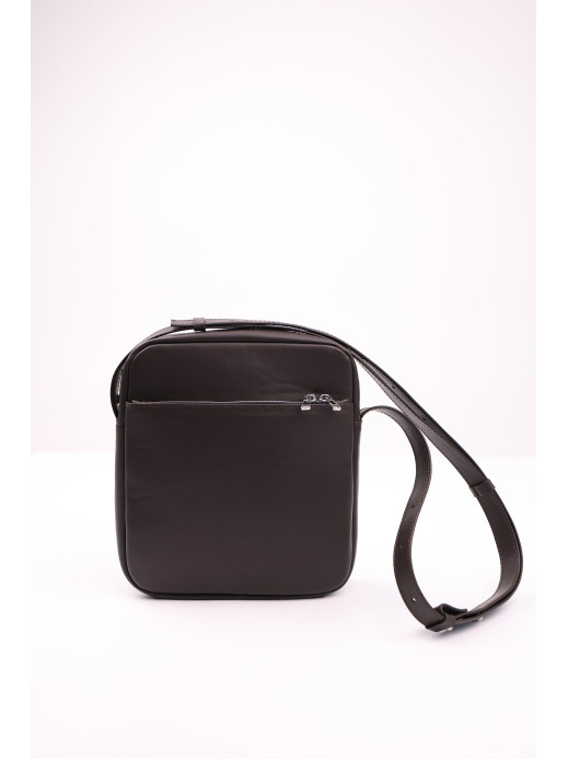 Чоловіча сумка "Ритм" формат M коричнева шкіряна Чоловіча сумка "Ритм" формат M коричнева шкіряна