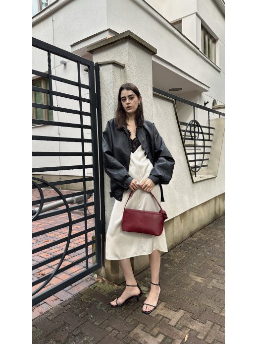 Жіноча сумка "Рима" темно-червона Жіноча сумка "Рима" темно-червона