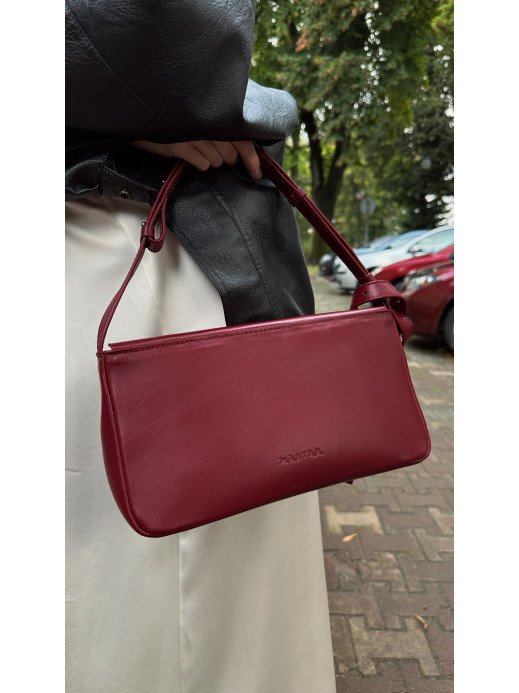 Жіноча сумка "Рима" темно-червона Жіноча сумка "Рима" темно-червона