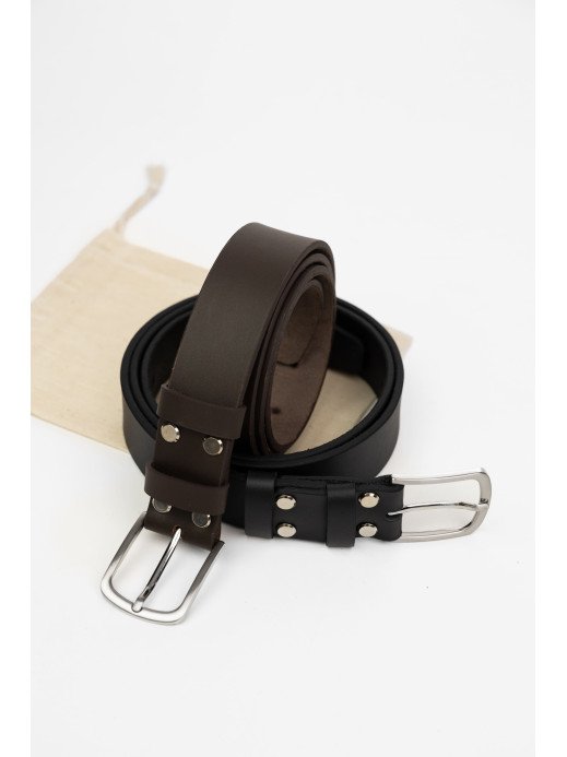 Набір чоловічих ременів "Daily Duo" Набір чоловічих ременів "Daily Duo"